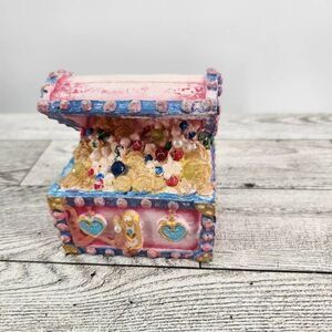 Pink Fish Tank Treasure Chest Aquarium